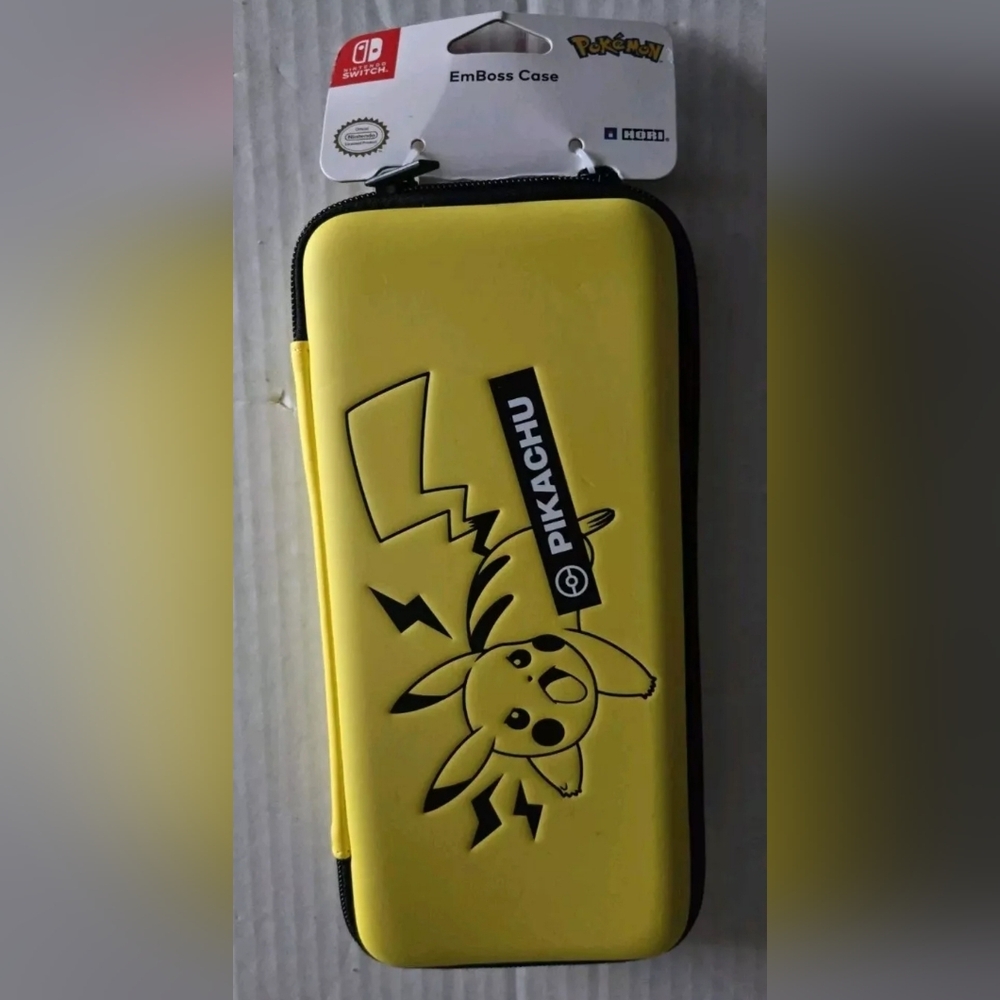 Hori EmBoss Case Pokémon Pikachu (2019, Nintendo Switch) NSW-217U